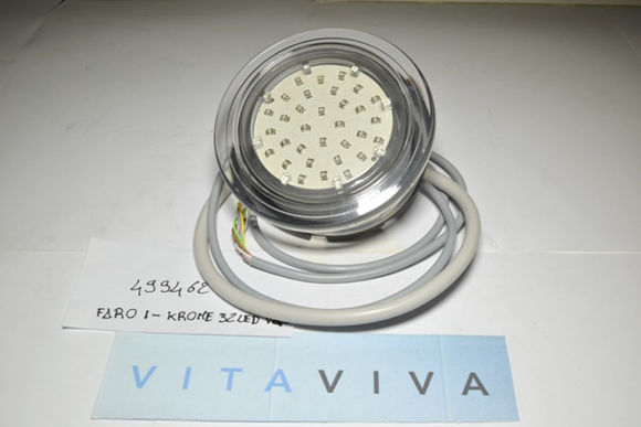 Immagine di Ricambio faro cromoterapia 32LED trasparente box doccia Vitaviva  499462