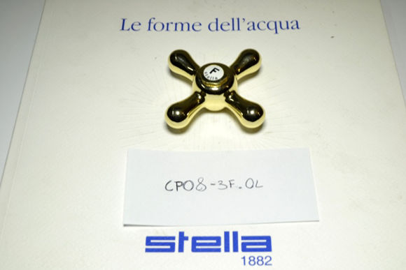 Immagine di Ricambio maniglia M3 Roma con placca acqua fredda Stella CP08-3F.OL