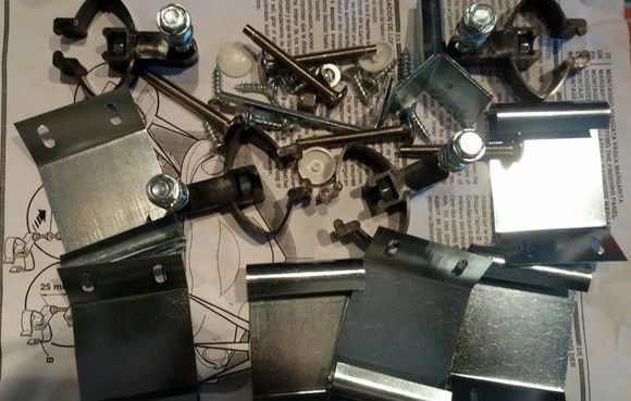 Immagine di Ricambio kit montaggio fiancata angolare per vasca Albatros 4R69008999