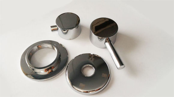 Mitepek - Kit maniglie in metallo per box doccia modello SOCOTRA
