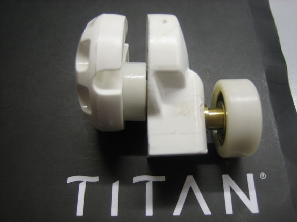 Immagine di Ricambio ruota cuscinetto rotella bianco Titan CAFAA2BI03