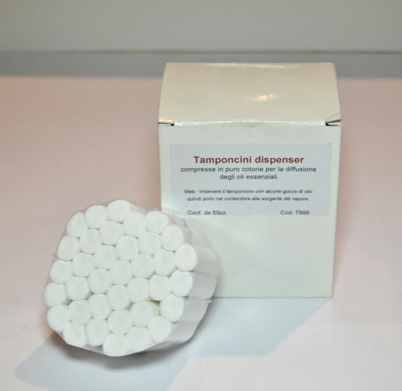 Immagine di Tamponcini dispenser - per diffusione di oli essenziale Metacril T100