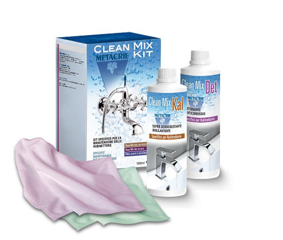 Immagine di Clean Mix Kit - kit specifico per la manutenzione della rubinetteria Metacril 11800501