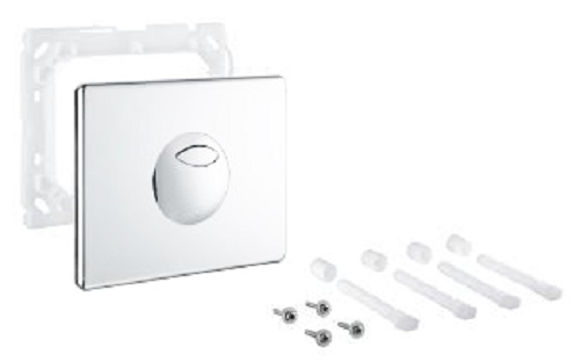 Immagine di Ricambio piastra skate per cassette Dual Flush e Start & Stop 42303SH0 BIANCA Grohe