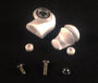 Immagine di Ricambio ruota con pattino per cristallo bianco Jacuzzi 223500920