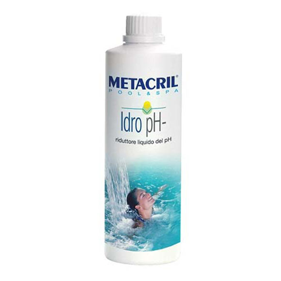 Immagine di Idro pH- riduttore del pH dell'acqua liquido 1 lt 45001001 Metacril