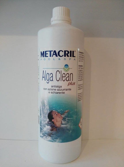 Immagine di Alga Clean Plus - Antialga azzurrante e schierante 1 lt 48001001 Metacril