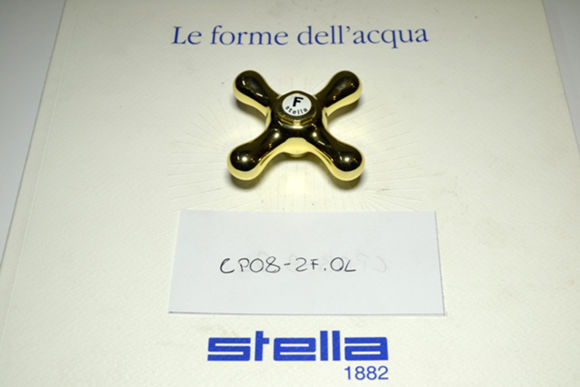 Immagine di Ricambio maniglia M2 Roma con placchetta Acuqa Fredda O.L.P. Stella CP08-2F.OL