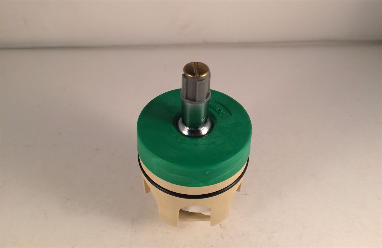 Set Di 2 Cartucce Per Rubinetto In Ceramica 14 Giro 20 Scanalature - Foto 7