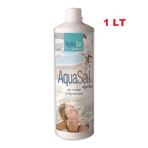 Immagine di AquaSal AlgaRibe - acqua termale aromatizzata marina 1 lt 71001001
