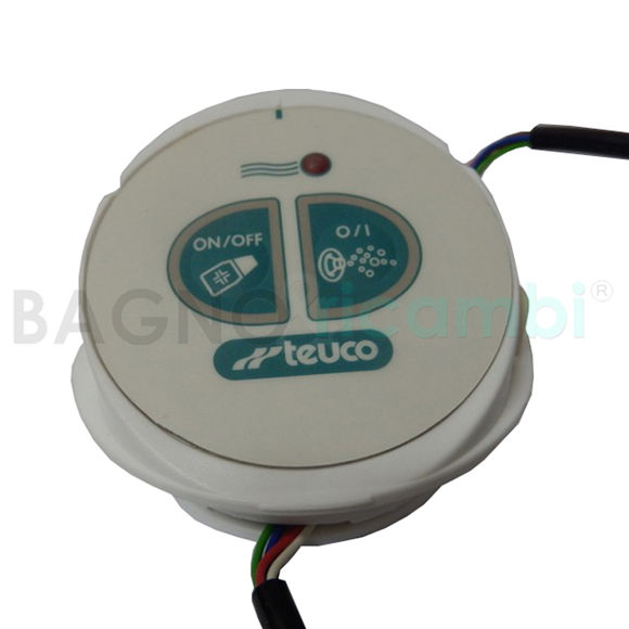 Immagine di Ricambio tastiera 2 tasti connettore a vite Teuco 81128300