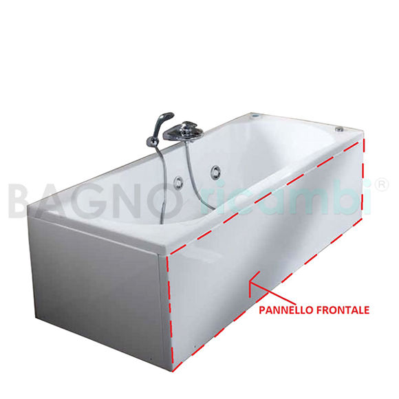 Immagine di Pannello frontale per vasca Teuco art. L21 PANNFRONT