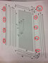 Immagine di Ricambio kit inserti ferma coprivite per tecnoglass Cesana 64198063001