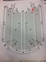 Immagine di Ricambio guarnizione verticale Tecnolux tra porta e fisso 6 - 8mm. Cesana 648971632010