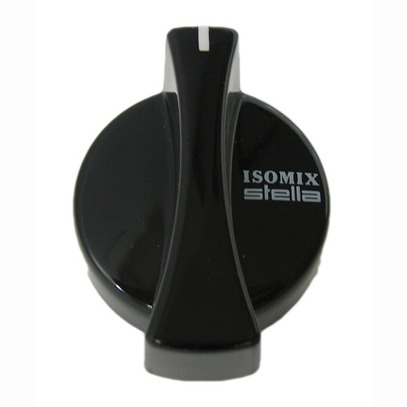 Immagine di Ricambio maniglia termostatica Nera con vite Isomix Stella CP33-73