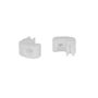 Picture of Ricambio Coppia Supporto Cerniera box doccia Bianco TDA 010