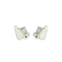 Immagine di Ricambio Coppia Supporto Cerniera box doccia Bianco 011
