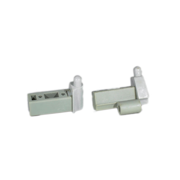 Immagine di Ricambio Coppia Supporto Cerniera box doccia Grigio 012