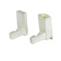 Immagine di Ricambio Coppia Supporto Cerniera box doccia grigio 014