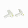 Immagine di Ricambio Coppia Supporto Cerniera box doccia grigio 014