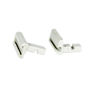 Immagine di Ricambio Coppia Supporto Cerniera box doccia bianco 015