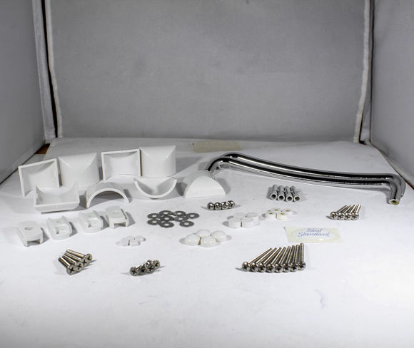 Immagine di Ricambio Kit Montaggio Cabina Box doccia Ideal Standard Ideal-R Bianco rall
