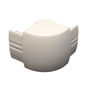 Immagine di Ricambio angolare bianco per box doccia Titan 30S17BT