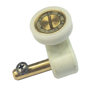 Set 8 Rotelle Per Porta Doccia Scorrevole - Universale Per Vetro 4-6mm, Cromate E Silenziose