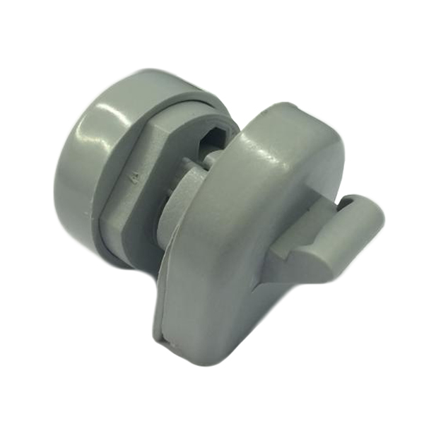 Pattini R02INA Per Box Doccia - Confezione Da 3 Pezzi, Colore Bianco, Per Angoli E Sostegno