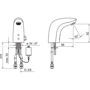 Immagine di Rubinetto miscelatore lavabo con fotocellula Electra Oras 6150F