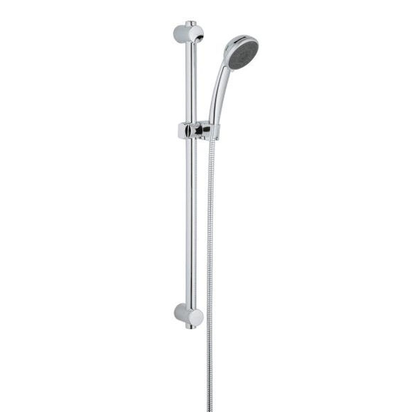 asta doccia, grohe, 27050000, 3 getti, flessibile, Ricambio asta doccia  Grohe 27050000 con doccetta 3 getti e flessibile. Bagno e ricambi - Vendita  di ricambi e accessori per il bagno