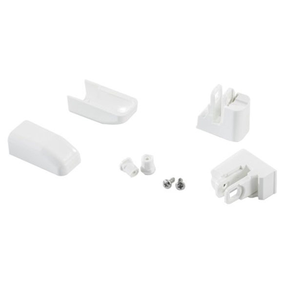 Immagine di Ricambio kit gancio inferiore antina bianco box doccia 2b KIT42A1