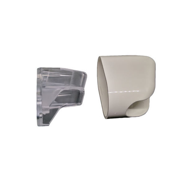 Immagine di Ricambio supporto doccia universale bianco Hansgrohe 28321450