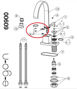 Immagine di Ricambio set guarnizioni per miscelatore serie 60900 Egon Newform 13308