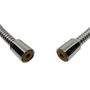Immagine di Flessibile in ottone ½" x ½" da 1500 mm attacchi cono-cono Zucchetti Z93867