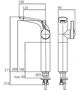 Immagine di Rubinetto lavabo alto Ideal Standard Melange A4266