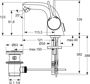Picture of Ideal Standard MELANGE rubinetto bidet bocca di erogazione fissa cromo A4268AA