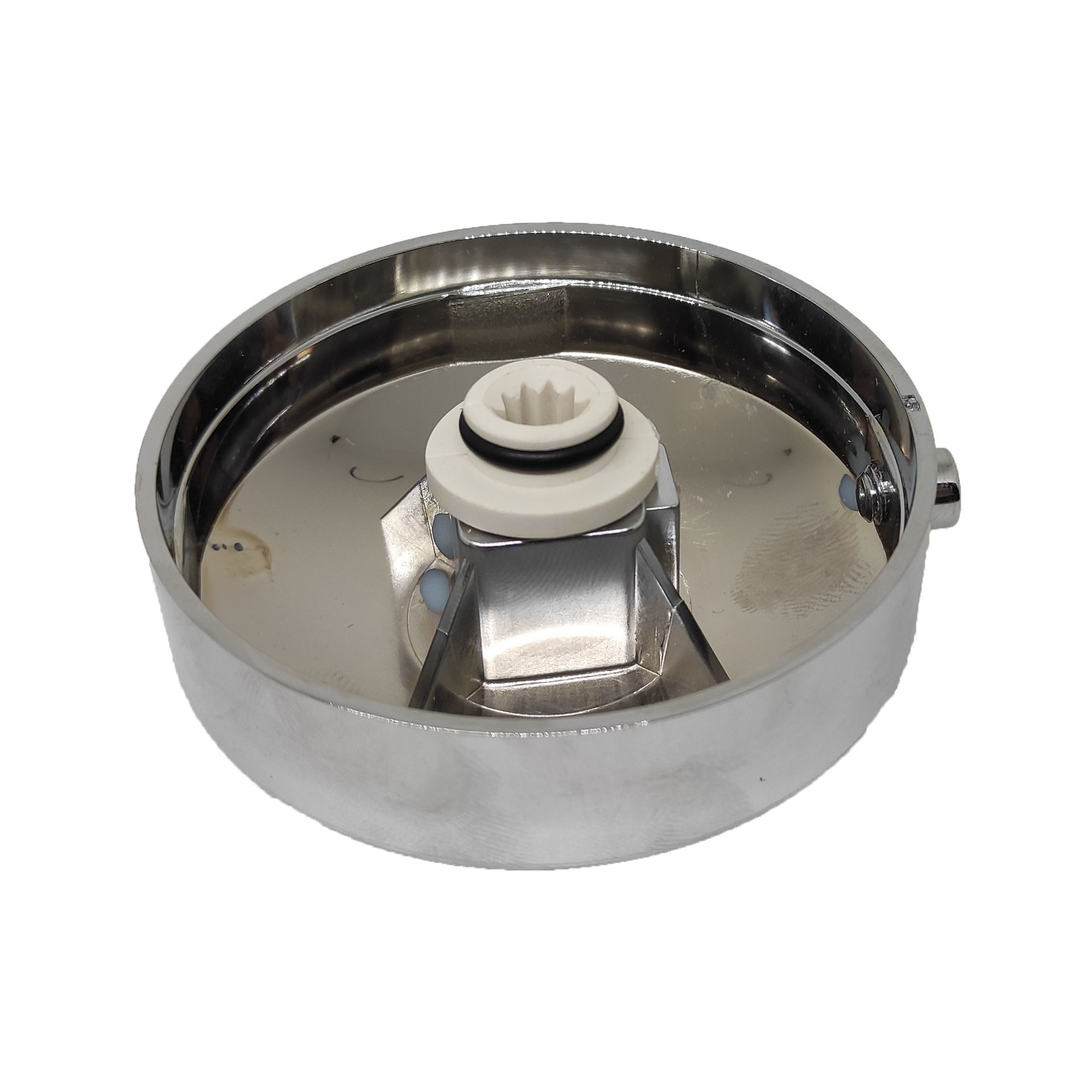 Ricambio Maniglia Colonna Scarico Silfra Bianco - Codice 81000136001 - Foto 2