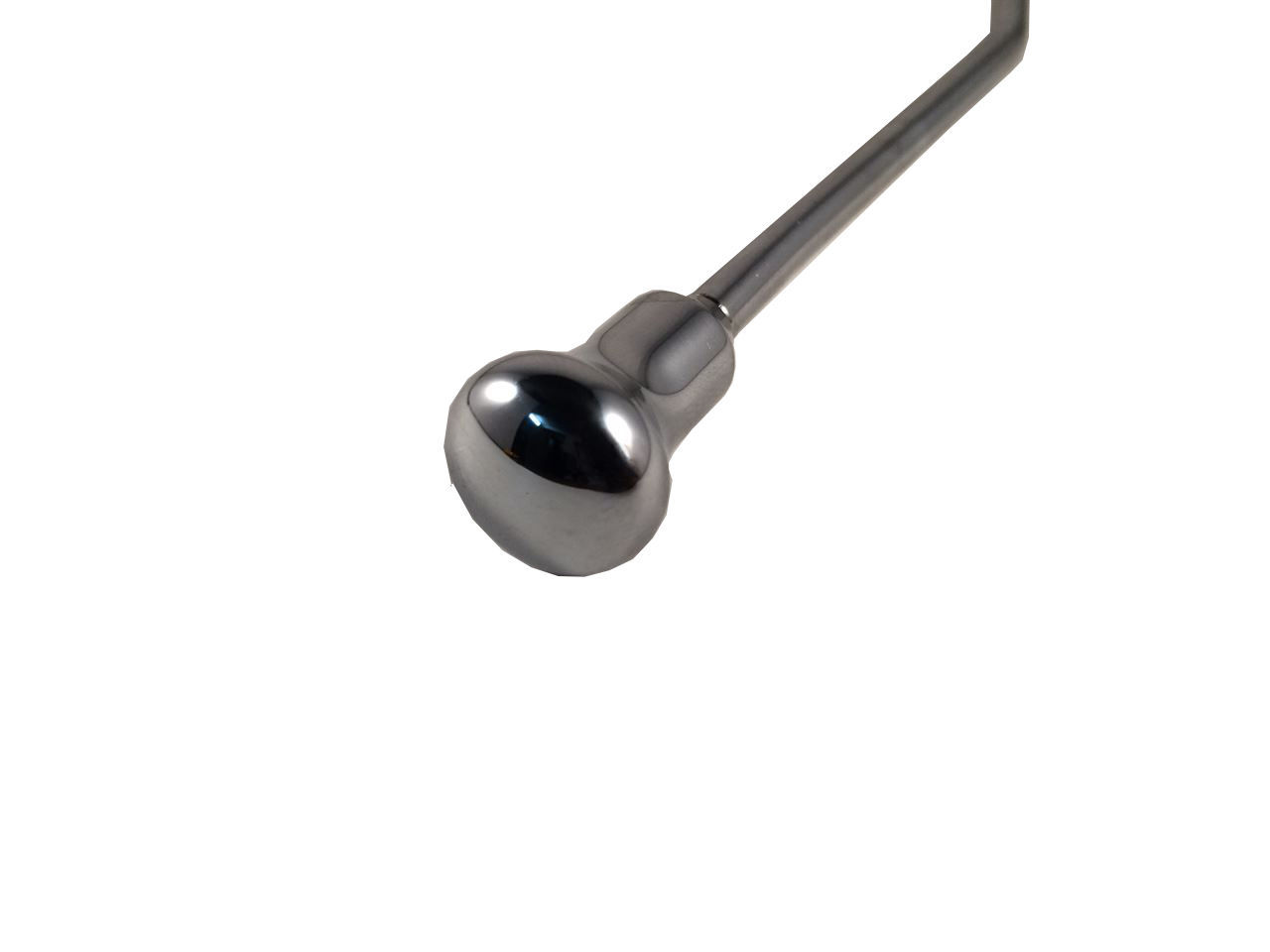 Asta Per Tendina Telescopica Ivilon | Motivo Pomello A Urna | Colore Avorio | Da 28 A 140 Cm