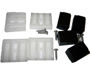 Immagine di Ricambio kit inserti ferma coprivite per tecnoglass Cesana 64198063001