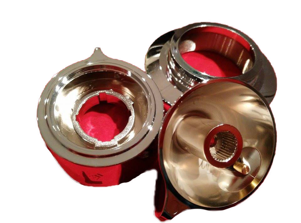 Maniglia A Croce Per Rubinetto - In Metallo, Finitura Argento+oro, Per Lavandino Bagno O Cucina - Foto 8