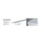 Immagine di Ricambio kit profili completi di angolare e finiture Bianco Europa Albatros 4R9002625