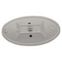 Immagine di Ricambio poggiatesta ovale grigio per J200 Jacuzzi 225016801