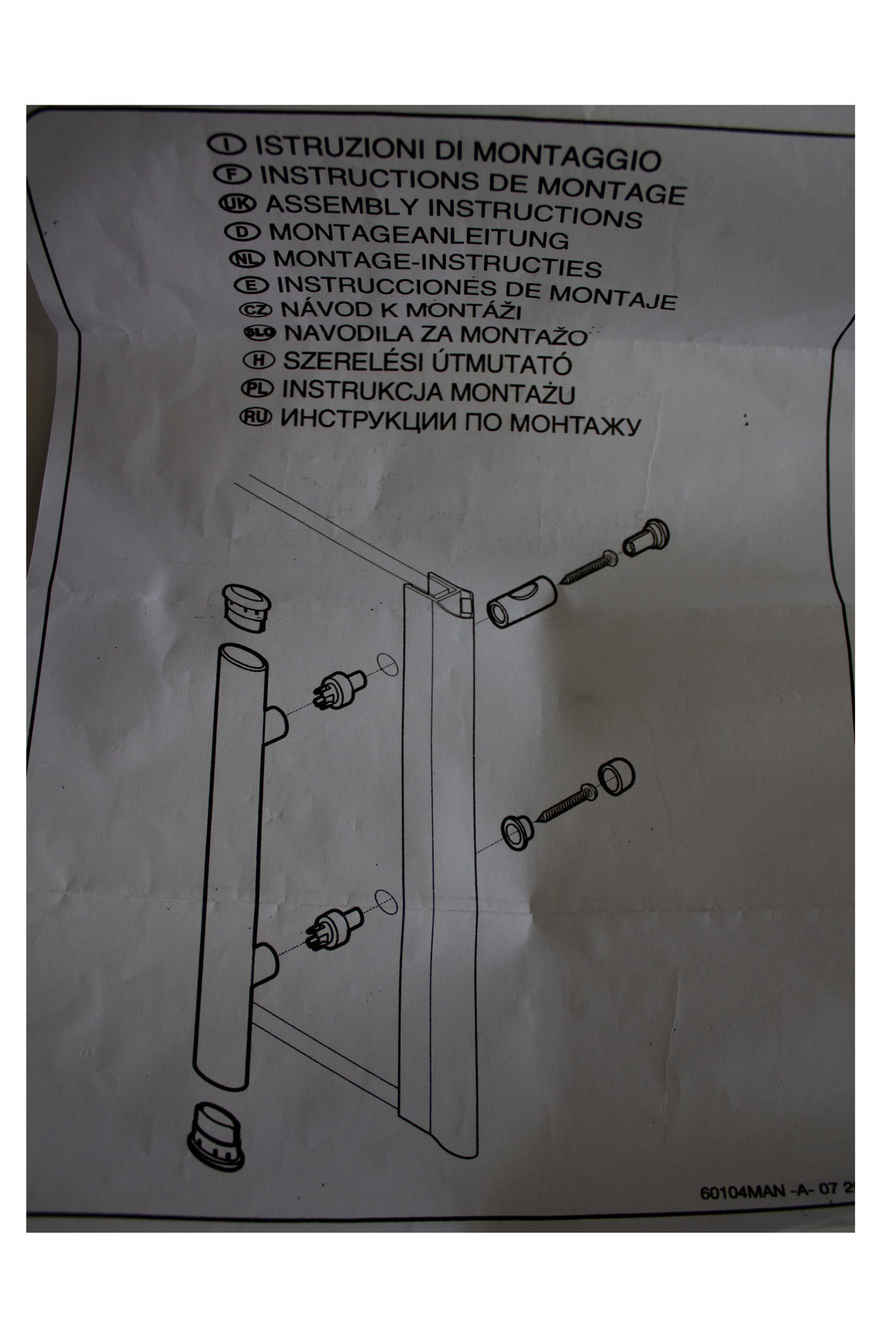 Maniglia Di Ricambio Anteriore E Pompa In Ferro Rowenta RS-DW0812 - Foto 9
