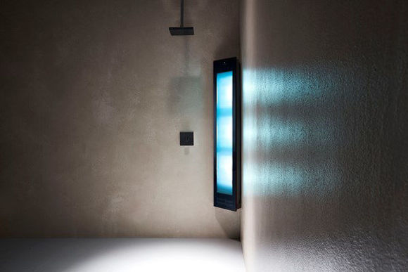 Immagine di Lampada abbronzante e infrarossi naturale Solarium Nero Sunshower Combi 80062