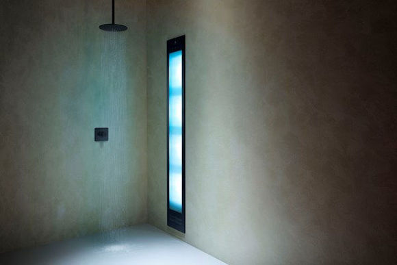 Picture of Lampada abbronzante e infrarossi naturale Solarium Nero Sunshower DELUXE 80016