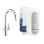 Immagine di GROHE Blue Home Starter Kit con Mousseur Estraibile Cromo – 31541000