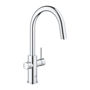 Immagine di GROHE Blue Home Starter Kit con Mousseur Estraibile Cromo – 31541000