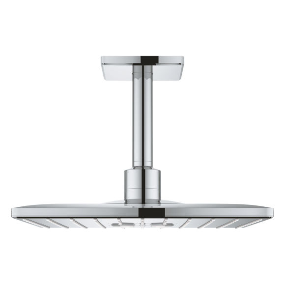 Immagine di Set soffione doccia a soffitto Rainshower Smartactive 310 Cube Grohe 26481000