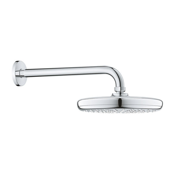 Immagine di Set soffione doccia a parete 1 getto Tempesta 210 Grohe 26412000